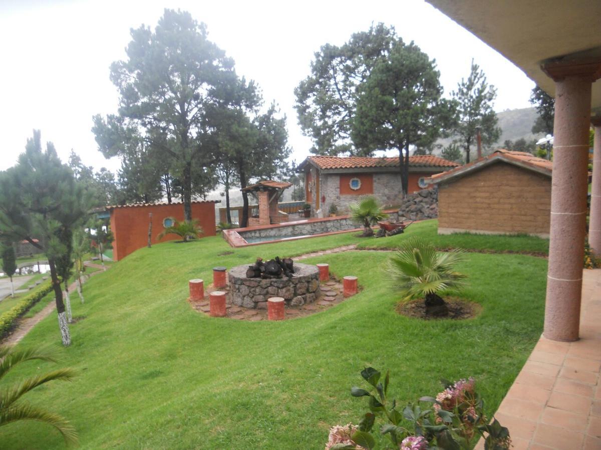 מלון Tlaxco Rancho Escondido Casa Goyri מראה חיצוני תמונה